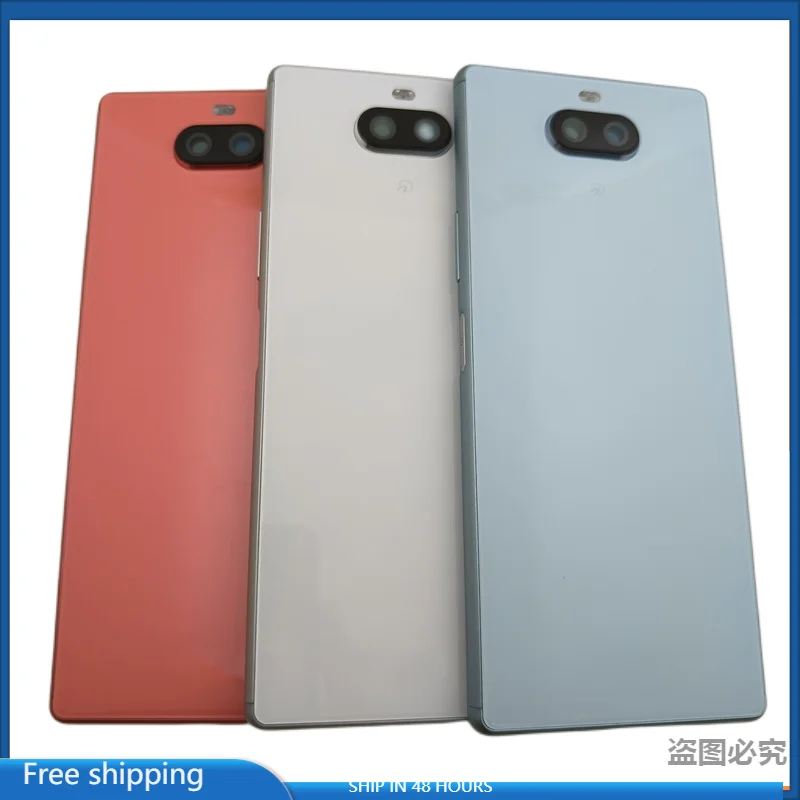 

For Sony Xperia 8 Housing Battery Cover Door Rear Cover Chassis Frame For Sony X8 Glass Back Cover Case Housing Replacement