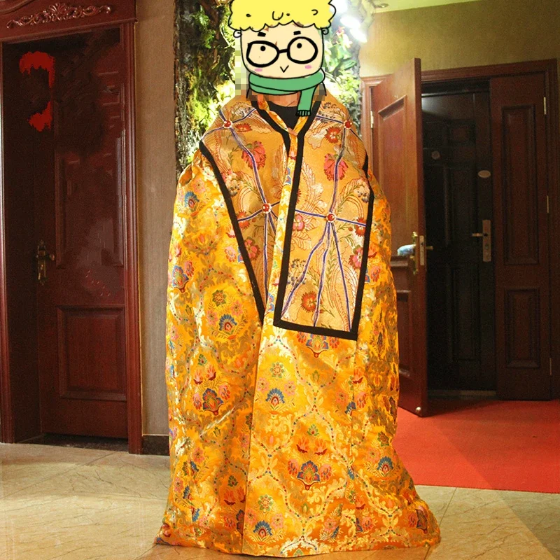 Tibetan Buddhist Supplies Mahayana Buddhism Lamasery Celebration Monk Costume Handmade Meditation Clothes Tibet Buddist Robes