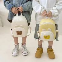 Korean Cute Children's Backpack Toddler Safety Bag Loop Harness Kids Anti Lost Missing Child Prevention Leash Snack Kindergarten 1