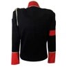 MJ Michael Jackson Black Military Jacket with British Punk Outwear in 1998's 4