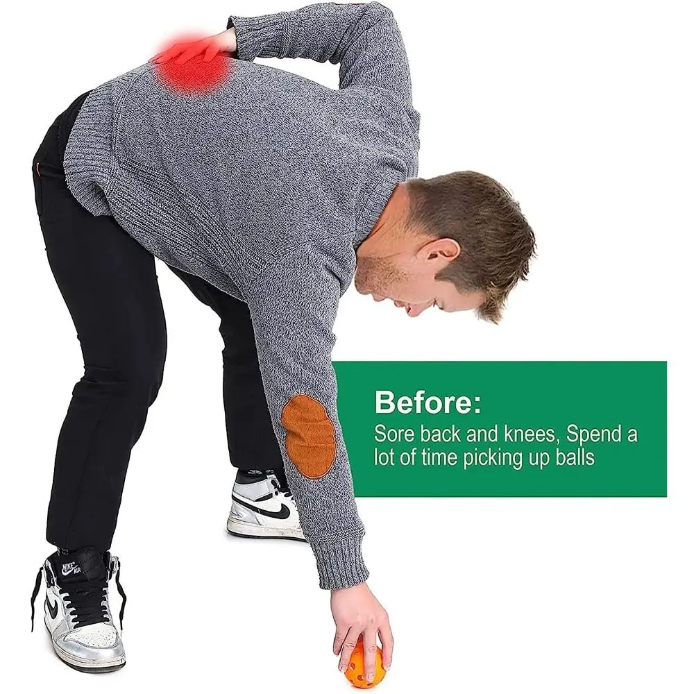 Pickleball Balls Retriever Picker Upper Silicone Racket Accessories Pick Up Pickleball Balls Without Bending Over