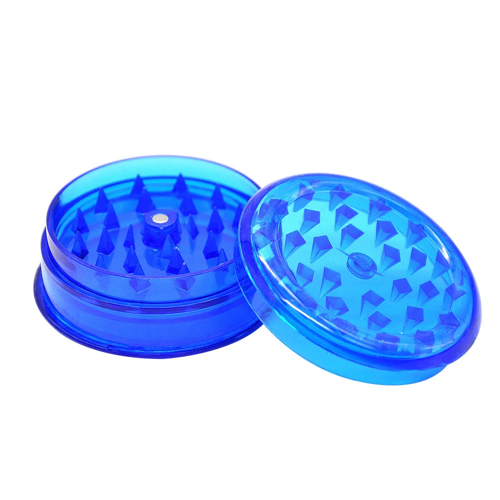 60mm Herb Tobacco Grinder Crusher Herbal Leaf Smoke Tobacco Grinder Crusher Hand Muller 3 Layer Smoking Tobacco Pipe Grinder 2