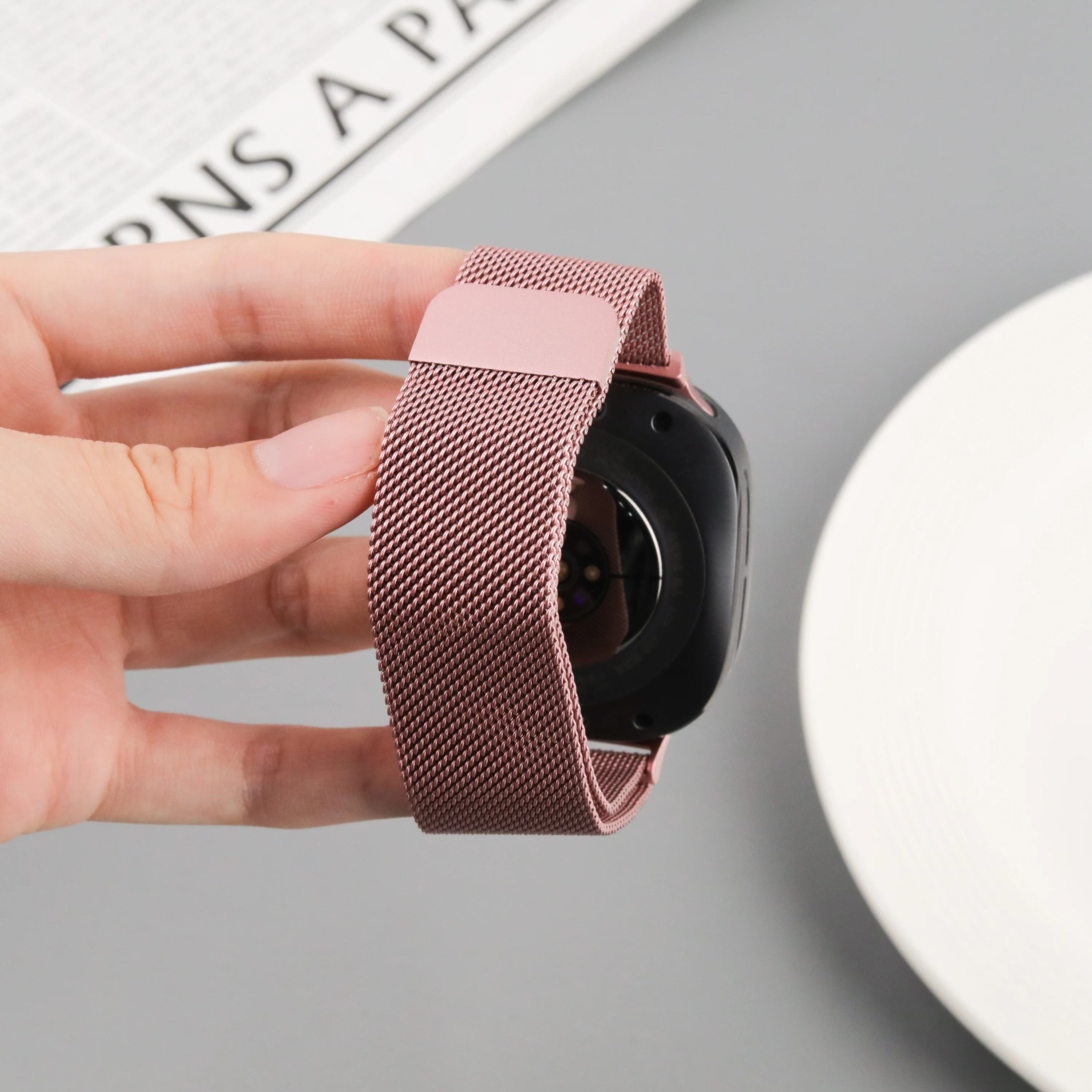 Stainless Steel Magnetic Milanese Loop Bracelet - Business Edition Watch Strap