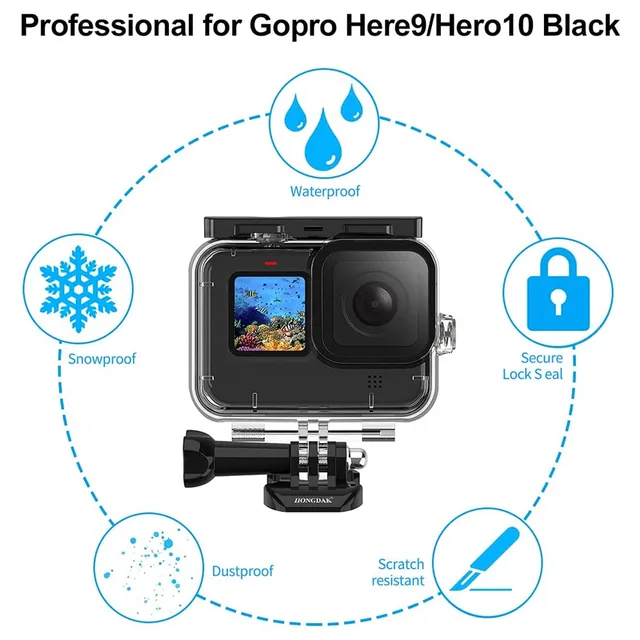 GoPro hero10 black 水中ハウジングセット