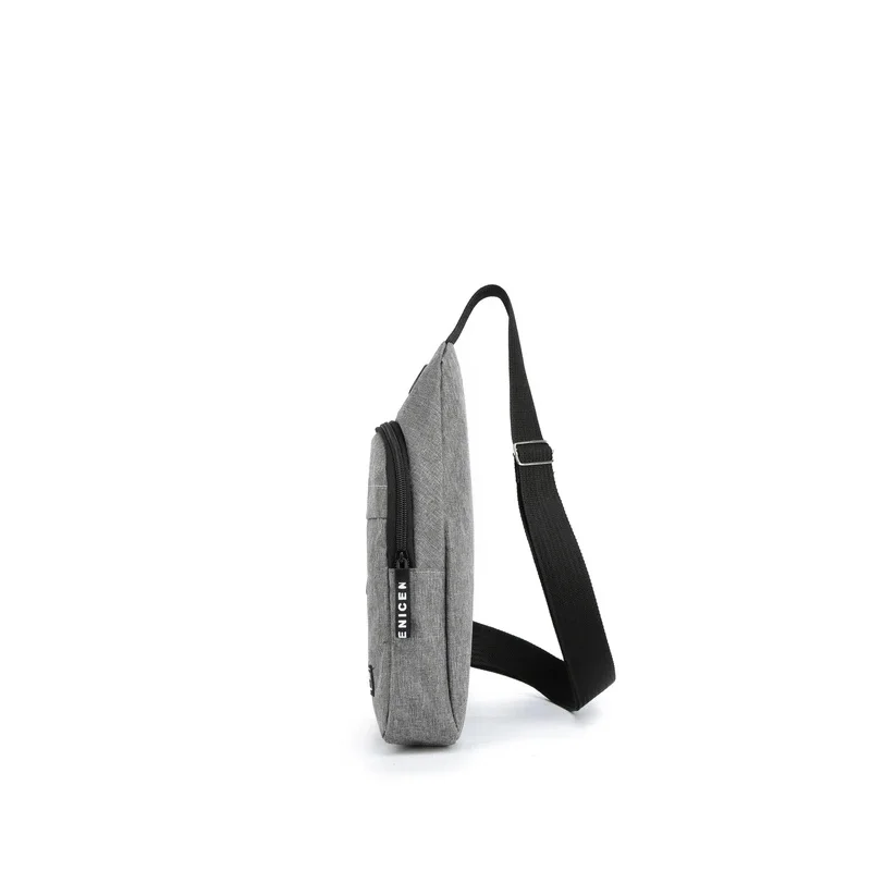Men's Crossbody Bag Single Shoulder New Trend Chest Bag Fashionable and Portable Men Shoulder Bag - 4