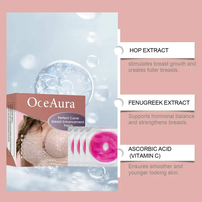Perfect Curve Breast Enhancement Patch Help Maintain Skin Elasticity Enhance Fullness Daily Care Upper Body Anti-sagging Patch