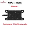 Nanoradar NRA24 200m 24GHz UAV drone altimeter lidar sensor，Millimeter wave radar suitable for Ardupilot pixhawk control 1