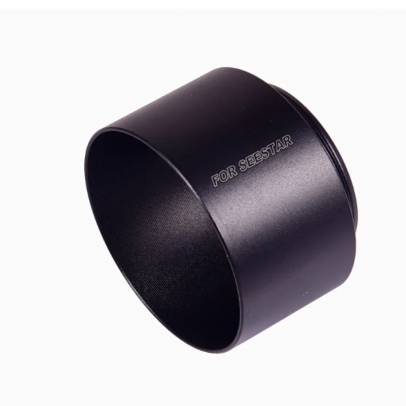 Optics accessories of Dust cap /Cross Star Filter Plate/ Metal Dust Shield/Lens hood / Adjustable Pads for ZWO Seestar S50 4