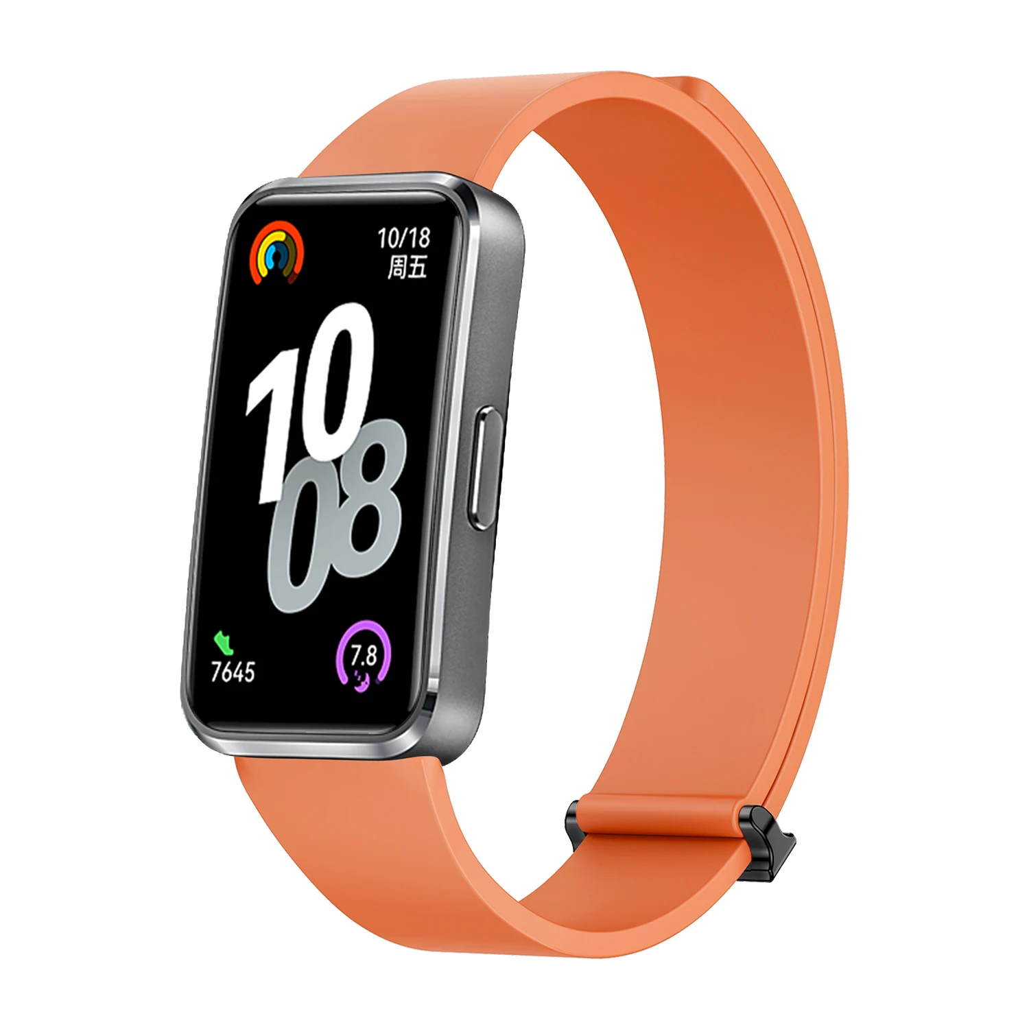 Magnetic Sport Silicone Loop Bracelet Strap - Universal Fitness Band Accessory