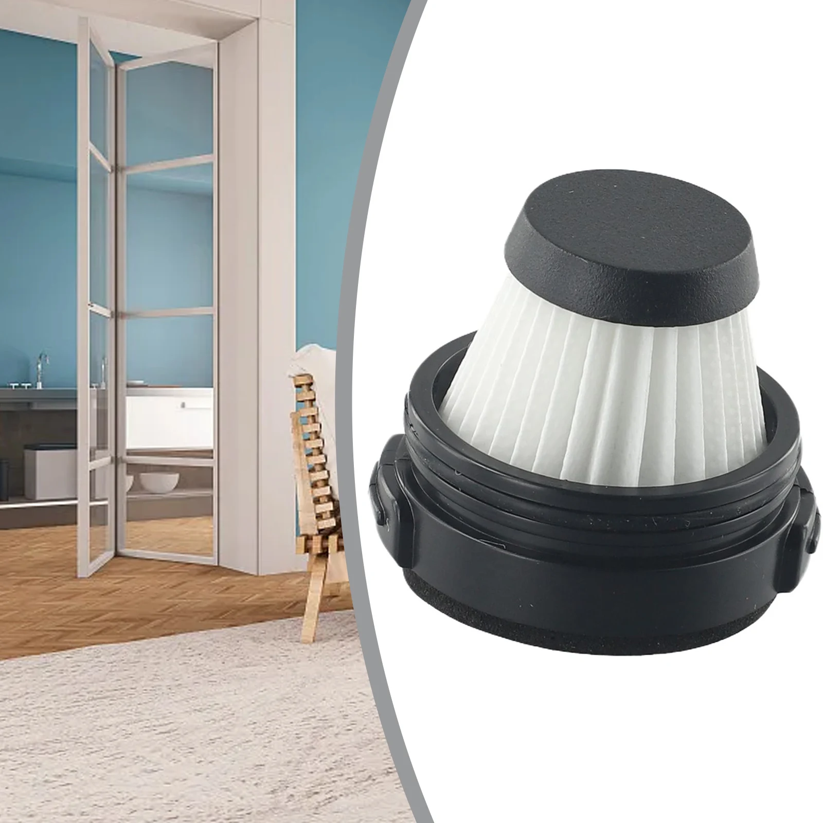 

Premium Grade Replacement Filter for Baseus Portable Powerful 15000Pa Car Vacuum Cleaner Cordless Duster Allergen Free