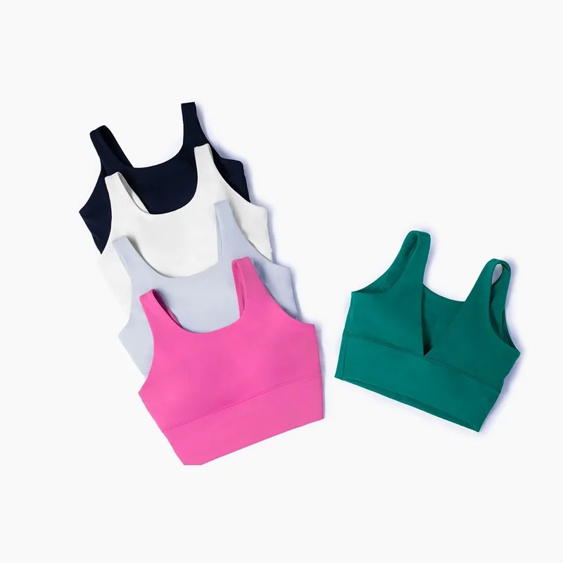 

Seamless Sports Bra Sexy Backless Fitness Bra Women Yoga Tank Crop Top Gym High Impact Workout Bralette Push Up Tight Underwear