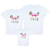 Family Matching Apparel Happy Birthday Party T Shirts Dad Mom Daughter Son T Shirts Family Wear Sold Separately 2