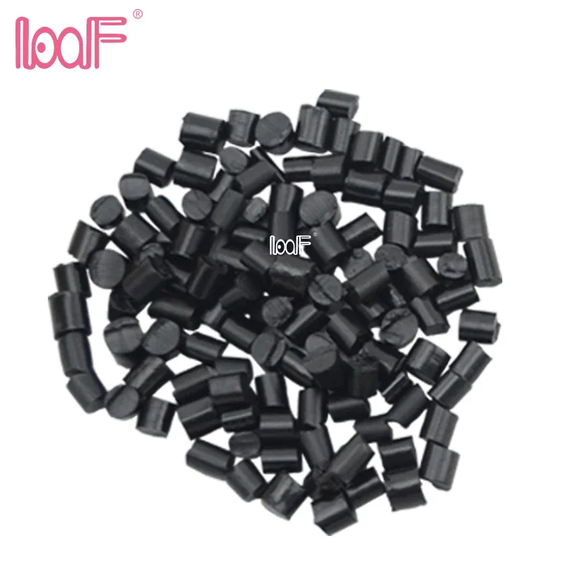 LOOF 100gram keratin glue granule/beads/grain for pre-bonded human hair extension hot glue sticks diy 3 colors available