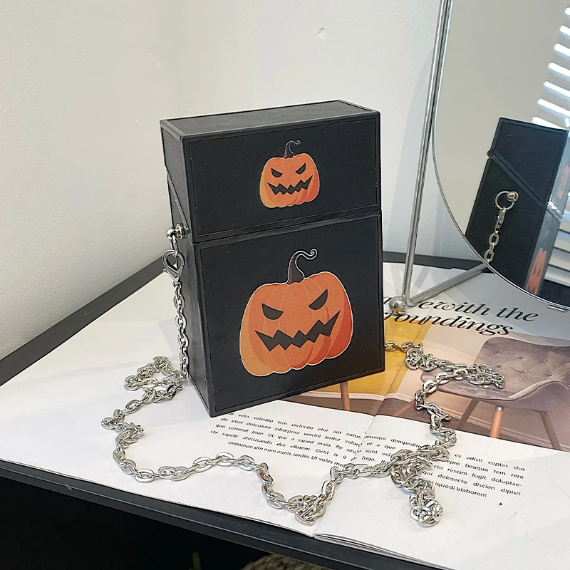 

Оригинальная женская сумка через плечо с мультяшным граффити на Хэллоуин, новинка 2023, креативная забавная сумка, женская сумка в Корейском стиле, кошелек для телефона