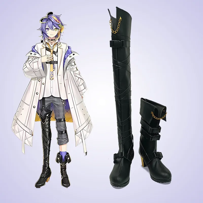 anime-virtual-vtuber-iluna-aster-arcadia-cosplay-shoes-halloween-carnival-custom-made-boots