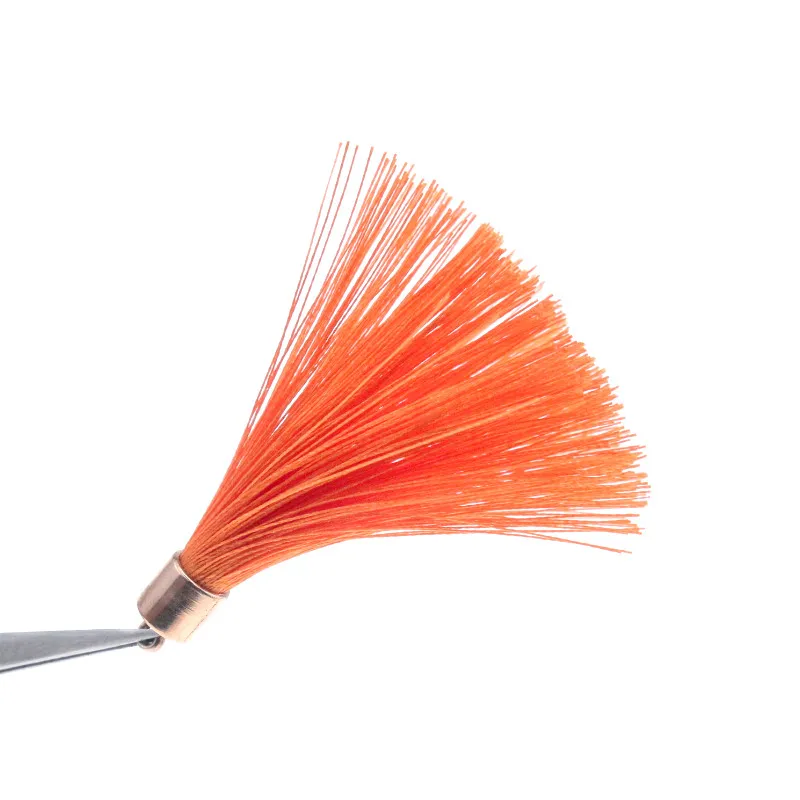 10Pcs 55mm Metal Silk Thread Vintage Leather Tassels for Jewelry Accessories Earrings Craft Accessories Decorative,tassel fringe,tassel decoration,tassel accessories,tassel trim,leather tassels