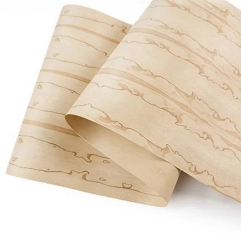 Natural White sandalwood veneer Furniture Speaker veneer Wood veneer L2500mm W58mm T0.25mm