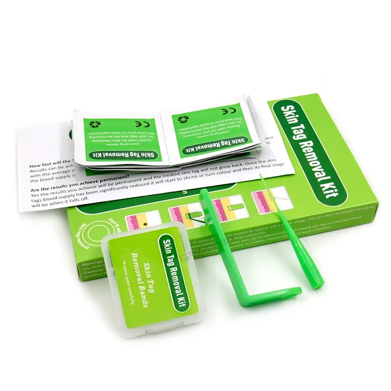 Skin Tag Removal Kit Papilloma Removal Skin Cleansing Band Kit For Remove Berrugas Wart Dots Mole Beauty Appliances