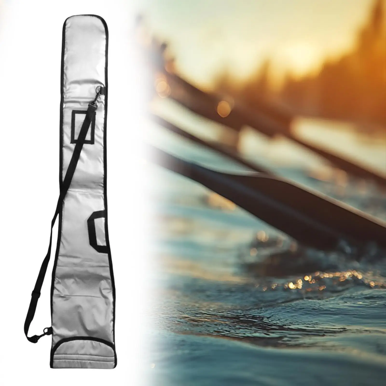 Kayak Paddle Bag Pouch Dragon Boat Paddle Bag for Surfboard Canoe Kayaking