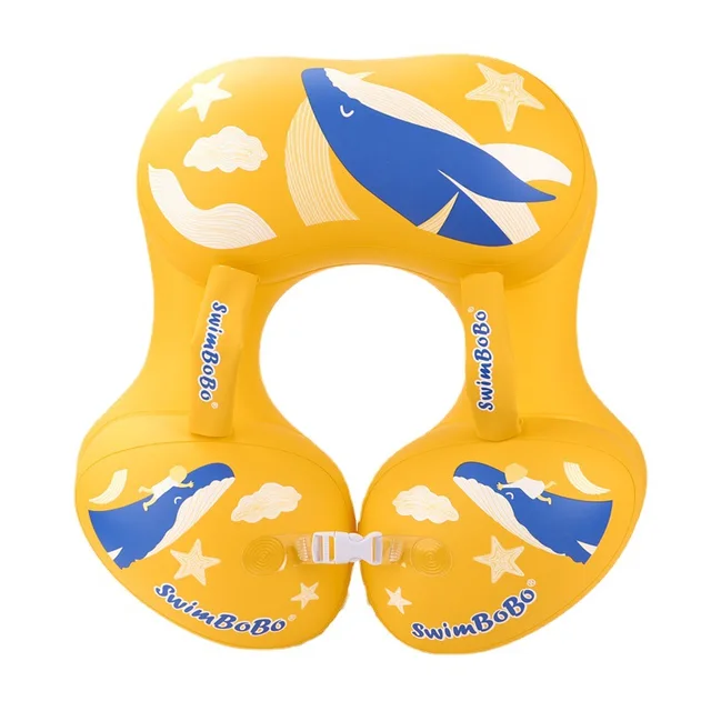 Summer Cute Swimming Circle Props Children Thickened Armpit Circle Baby Lying Down Circle Inflatable Cartoon Equipment Props 4