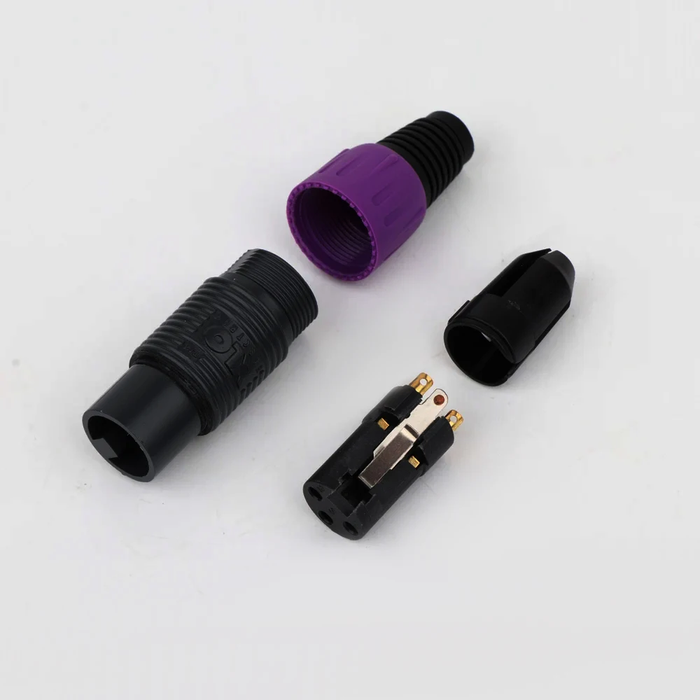 

4pieces XR1806 Hifi Audio Singture-3 XLR Connector for Audio XLR Audio Cable