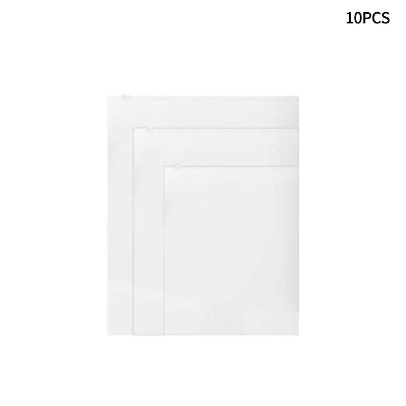 thumbnail image 1 of 10 piezas Organizador de viaje Bolsa de almacenamiento con cierre hermético Cremallera de plástico Translúcida Caja con cierre hermético para ropa interior Organizador de embalaje impermeable, 1 of 5