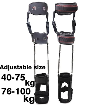 Dispositivo per camminare esoscheletro per alpinismo delle gambe medie e anziane, dolore al ginocchio, tutore per decompressione dell'articolazione del ginocchio