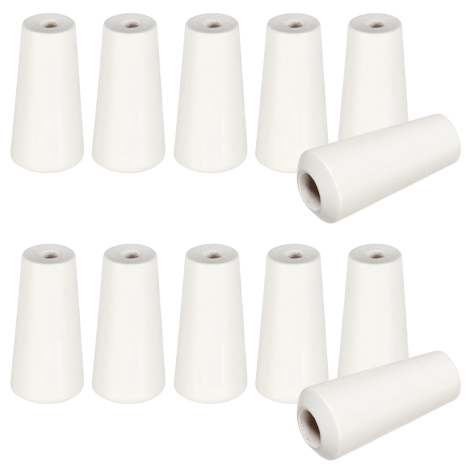 12 Pcs Wooden Clock Pendant Blind Cord Knob Window Shades Cord Tassels Wooden Hanging Pulls Blind Small Pendants Curtain