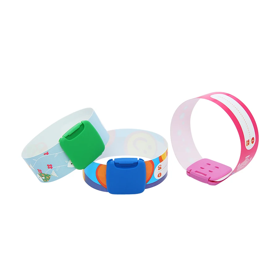 Children Kids SOS ID Wristband Reuseable Identity Safety Band Baby Adjustable Bracelet Silicone Armband