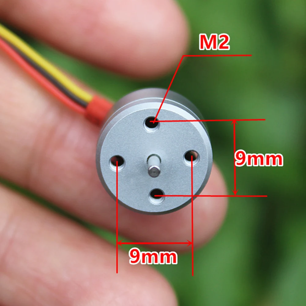 Micro moteur sans balais 1104 4300KV pour mini quadcopter RC