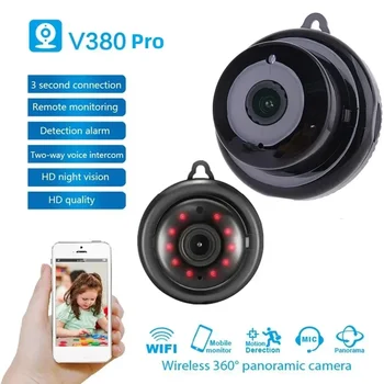 V380 Pro FULL HD 1080p MINI camera WIFI Smart Home Security Protection IP Night Vision Camcorders Portable Surveillance Recorder 1