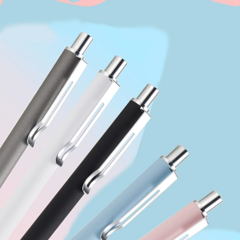 개폐식 만년필 0.38mm EF 피스톤으로 채워진 잉크 카트리지 학생 초급 서예 연습을 위해 부드럽게 쓰기