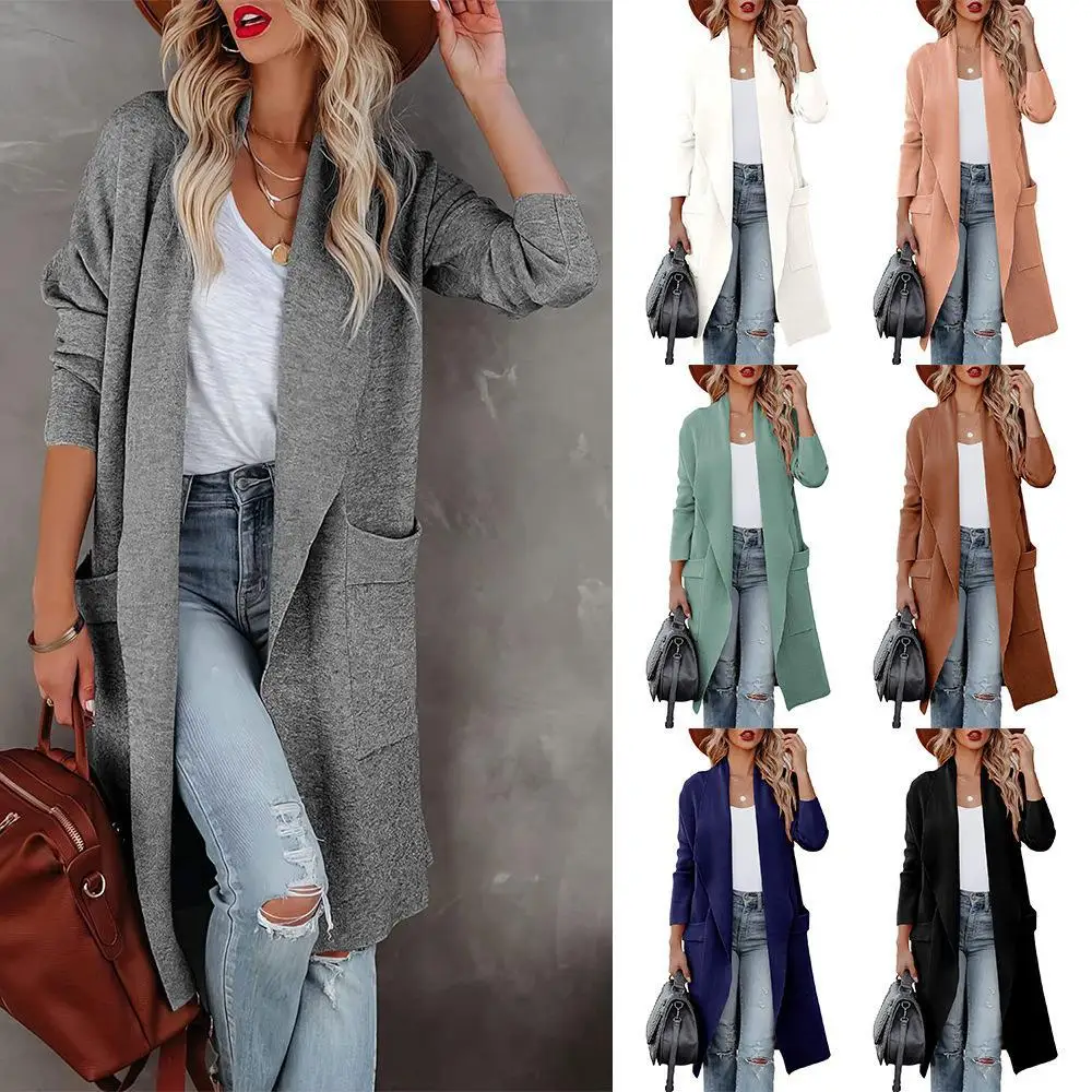 ANRABESS Women's Open Front Knit Lightweight Cardigan Casual…