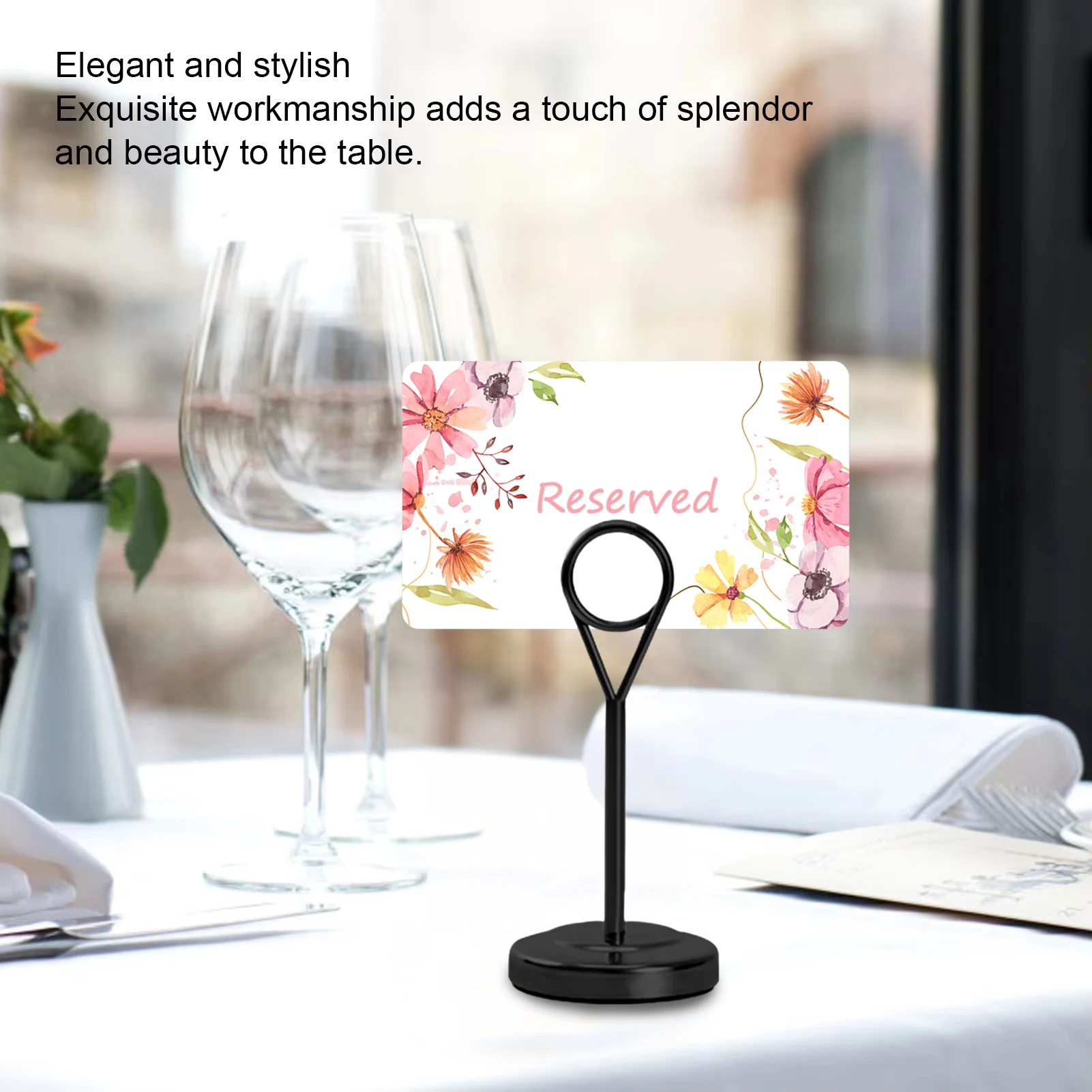 스테인리스 스틸 원형 테이블 번호 표시대, 웨딩 연회 레스토랑 좌석 카드 스탠드, 좌석 배치 카드 디스플레이 표시판