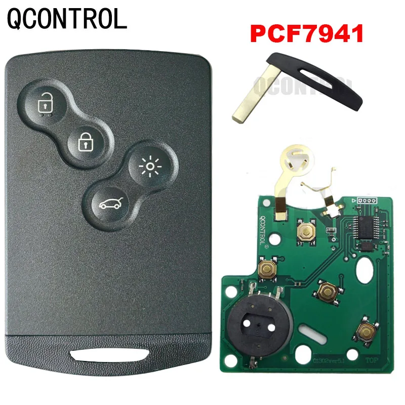 Car Remote Key QCONTROL Keyless Go Remote Key for Renault