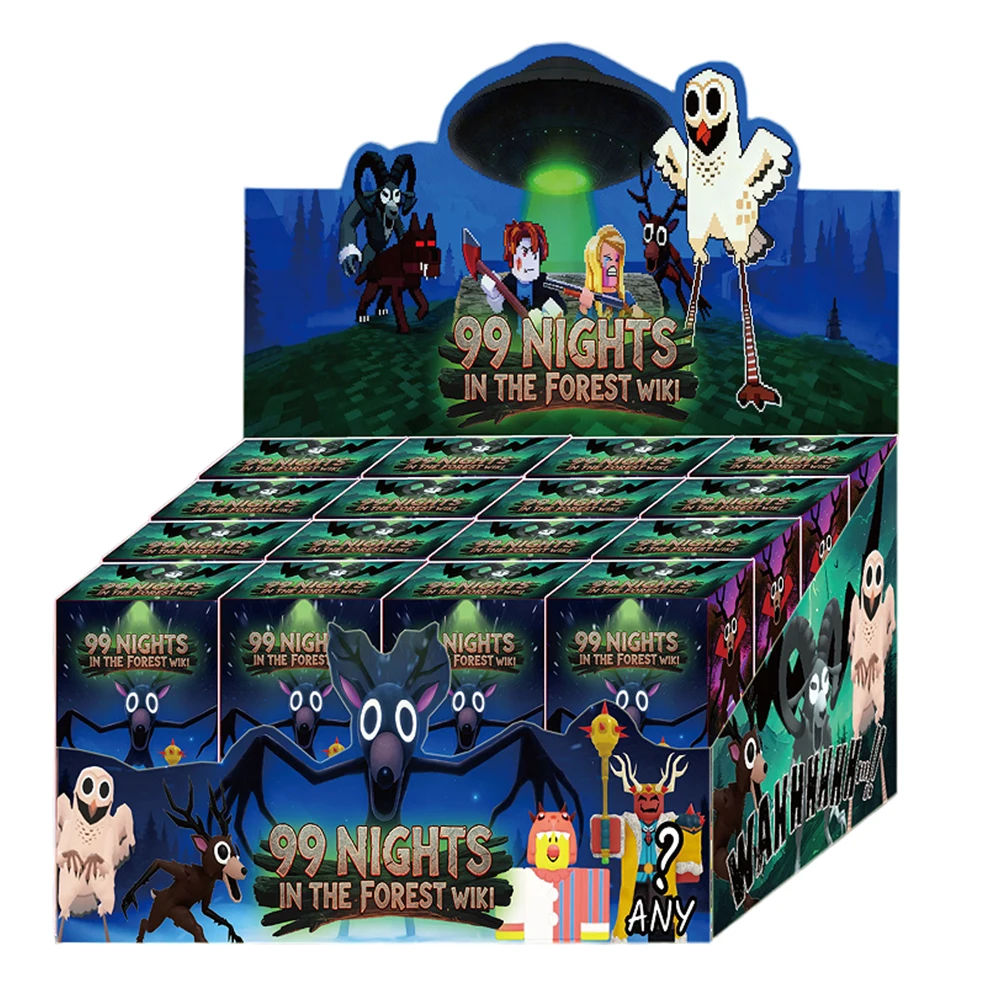 99 Nights In The Forest Monster Blind Box DEER Cartoon Milu Deer Stuffed Game Peripherals Halloween Toy Gifts