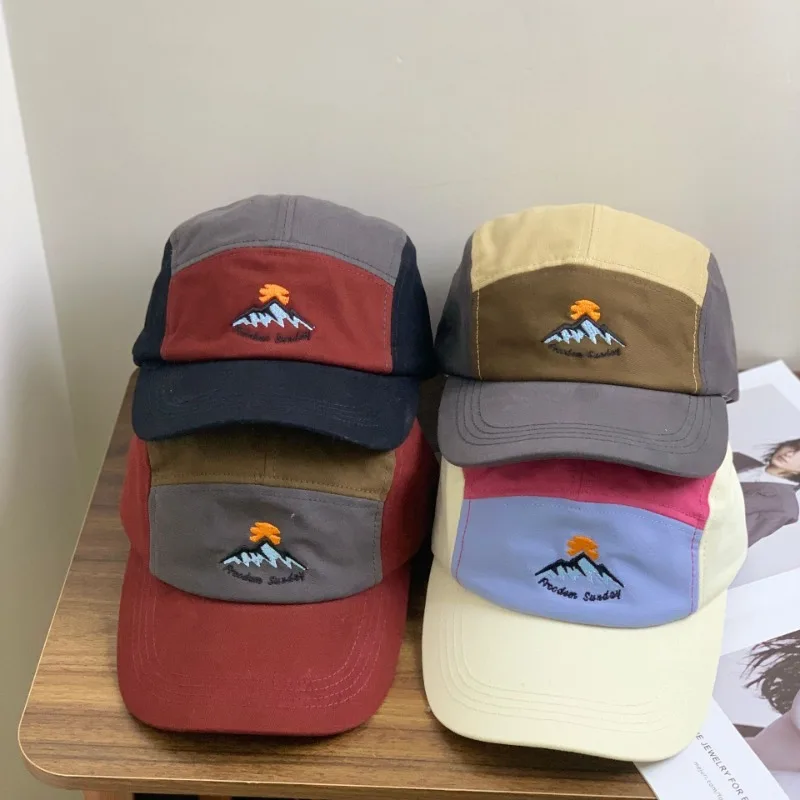 Berretto Estivo Da Uomo, Donna, Da Baseball, Per Sport All'aria Aperta, Casual, Traspirante, In Rete, Protezione Solare, Cappello Da Sole, Cappello Da Uomo Estivo, Blu Marino, Taglia Unica - Foto 3