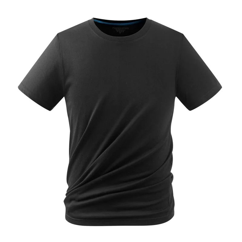 

T shirt for Man solid color 100% cotton tshirt high quality summer men's clothing tee