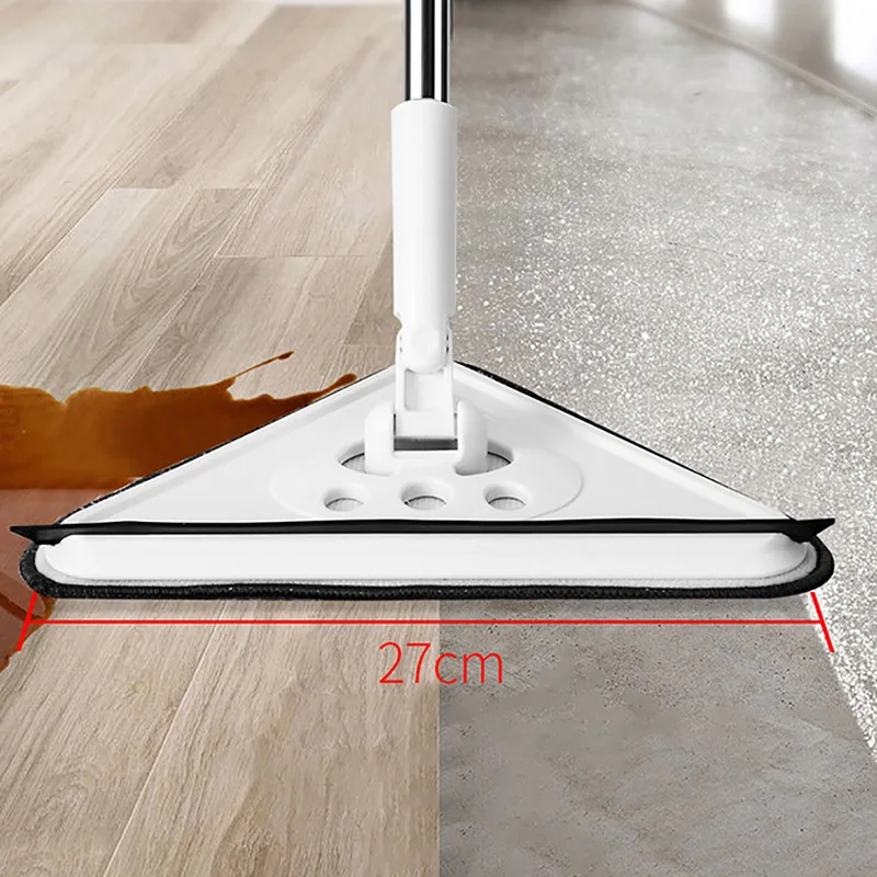 Triangle Mop for Washing Glass Ceiling Dust Cleaning Squeegee Ki