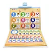 Chargeable Russian Reading Machine Learning Big Book Baby Preschool Interactive Voice Electronic Wall Chart Kids Toy 3-8 Years 5