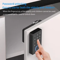 Tuya APP Fingerprint Smart Drawer Cabinet Invisible Lock Ic Card Unlock Cabinet Furniture Electronic Keyless Sensor Lock - Image 4