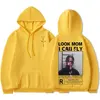 Cactus Jack Logo Print Hoodie Men Women LOOK MOM I CAN FLY Travis Scott Pullover Unisex Fashion Hip Hop Sweatshirts Streetwear 5