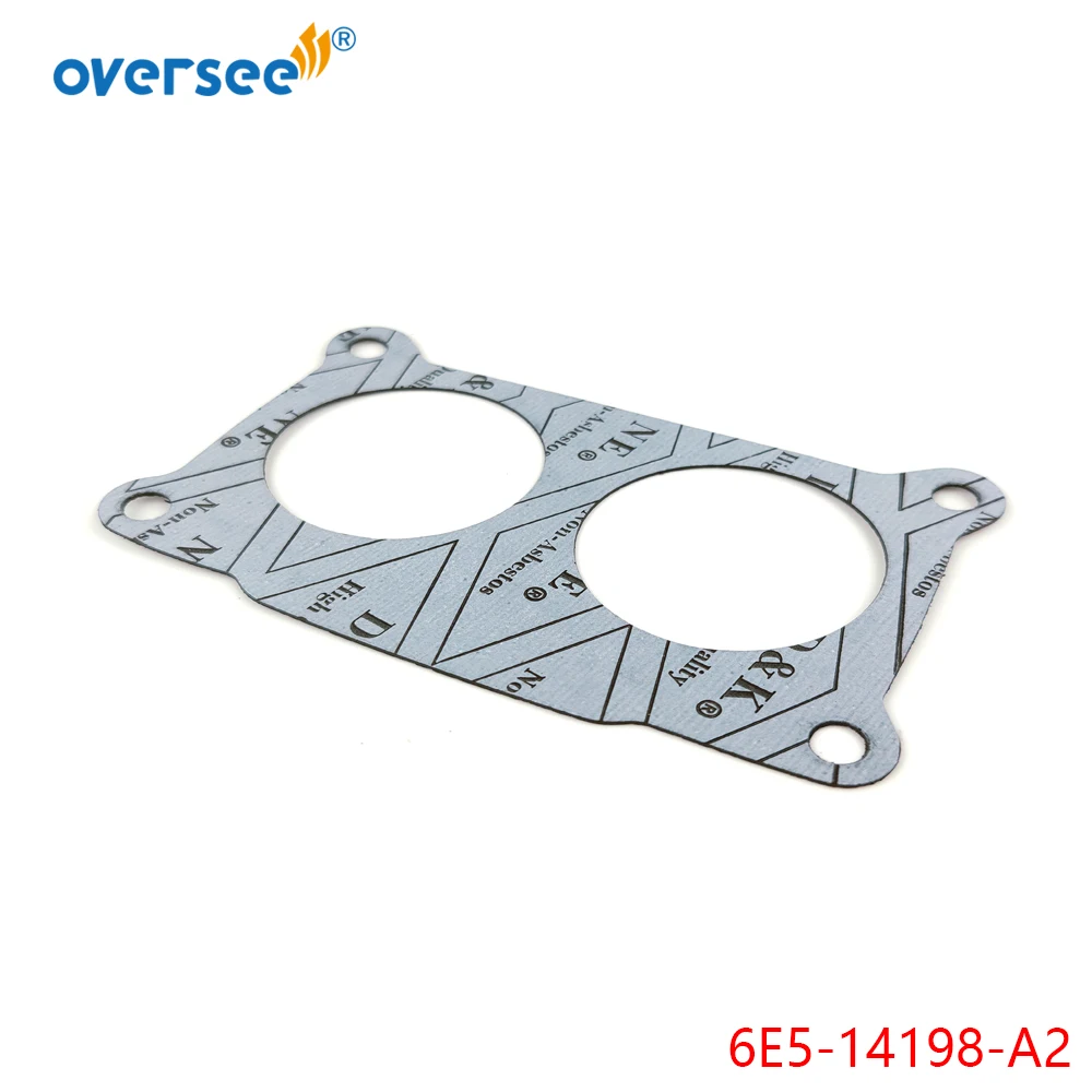 6E5-14198-A2-00 Intake Gasket for YAMAHA 115HP 130HP 150HP 175HP 200HP 225HP Outboard Engine 6E5-14198-A1-00, 6E5-14198-00-00