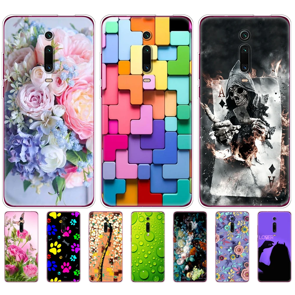 For Xiaomi Redmi K20 Mi 9T Case Back Phone Cover For Xiaomi Redmi K20 Pro Mi 9T Pro Coque Bumper Silicon Soft Tpu Fundas