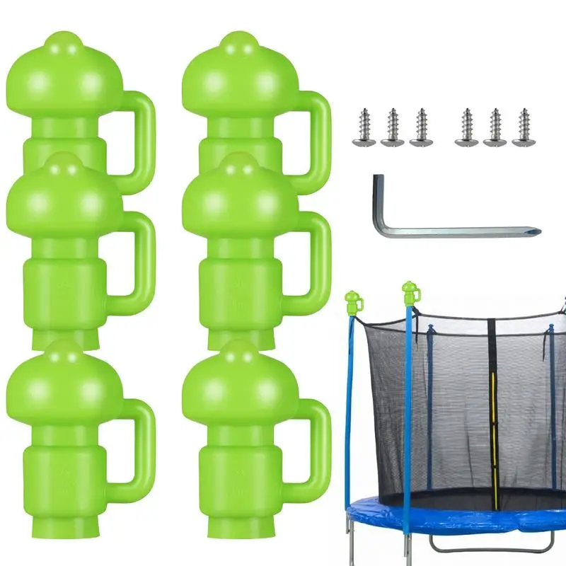 

Trampoline Pole Caps Durable And Reusable Trampoline Pole Cover Trampoline Enclosure Pole Caps Trampoline Parts And Accessories