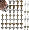 44PCS Virgin Mary Cupid Angel 3D Nail Gems Gold Sliver Nail Decorations Nail Rhinestones Accessor Nail Art Supplies Manicure DIY 1