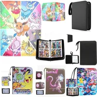 400PCS Card Album Binder Photocard PU Zipper Photo Album Carte Holder Toys Collection Folder Letters Pokemones Cards' Hobby 1