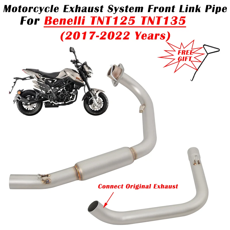 

Выхлопная труба для мотоцикла Benelli TNT125 TNT 125 2017 - 2019 2020 2021 2022