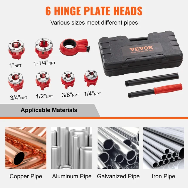 Manual Pipe Threader Set 2