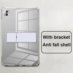 Premium Transparent TPU Case with Built - in Stand for Honor GT 11.5 2025 (GRAY)